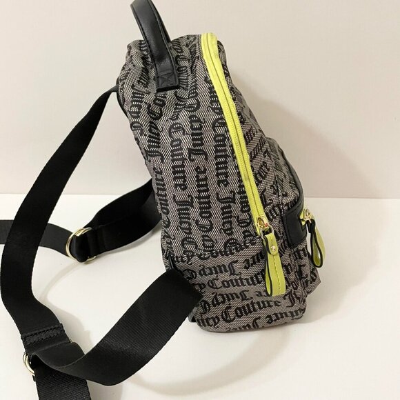Juicy Couture Gothic Logo Backpack Flaws - Picture 7 of 16